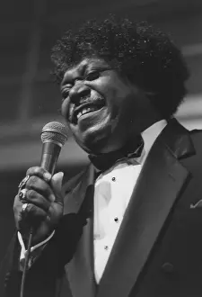 Sledge Prints: Percy Sledge, Jazz Cafe, London, 1996. Creator: Brian Foskett