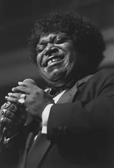 Sledge Prints: Percy Sledge, Jazz Cafe, London, 1996. Creator: Brian Foskett