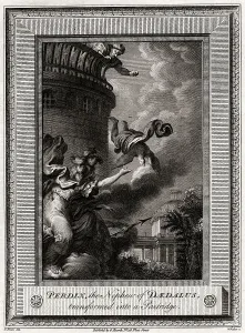 Perdix, the Nephew of Daedalus, transformed into a Partridge, 1774. Artist: W Walker