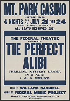 Milne Prints: The Perfect Alibi, Holyoke, MA, [193-]. Creator: Unknown