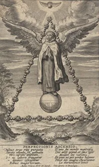 Antonius Wierix Collection: Perfectionis Ascensio, from The Life of Saint John of the Cross, 1622-24