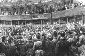 Albert Hall Prints: Performance of M. Gounod's Mors Et Vita before the Queen at the Albert Hall