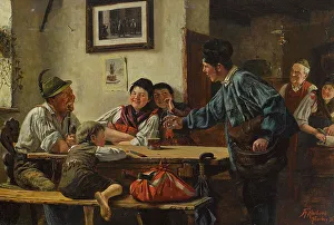 Fragrance Prints: The Perfumes Seller, 1890