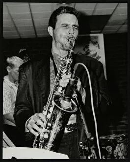 Hertfordshire Gallery: Perico Sambeat playing alto saxophone at The Fairway, Welwyn Garden City, Hertfordshire, 1996