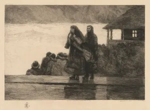 Winslow Homer American Prints: Perils of the Sea, 1888. Creator: Winslow Homer (American, 1836-1910)