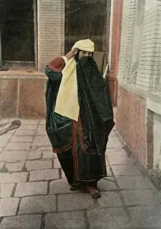 Boulanger Collection: Persane En Costume De Ville, (Persian in City Dress), 1900. Creator: Unknown
