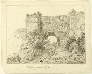 Excavation Prints: Persecution Portal, Ephesus, c.1820. Creator: Unknown