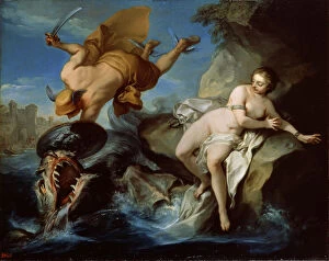Images Dated 27th July 2010: Perseus and Andromeda, 17th century. Artist: Carle van Loo
