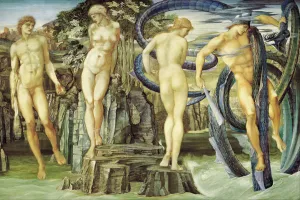 Art Gallery Of South Australia Collection: Perseus and Andromeda, 1876. Artist: Burne-Jones, Sir Edward Coley (1833-1898)