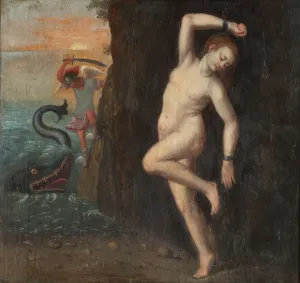 Nude Woman Prints: Perseus and Andromeda, ca. 1600. Artist: Anonymous