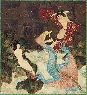 Nude Woman Prints: Perseus and Andromeda. Creator: Dulac, Edmund (1882-1953)