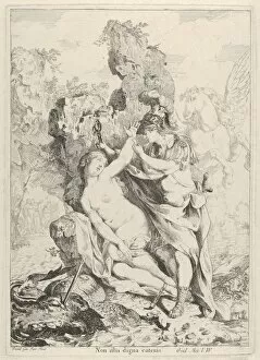 Saving Gallery: Perseus Saving Andromeda, 1775. Creator: Giovanni David