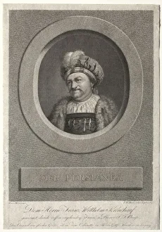 The Persian - Portrait of Franz Wilhelm Kreuchauf, 1869. Creator: Johann Friedrich Bause (German