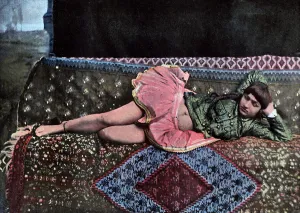 L Boulanger Prints: Persian woman in a harem, c1890. Artist: Gillot