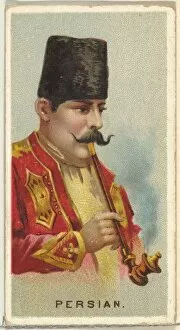 Tarboosh Collection: Persian, from Worlds Smokers series (N33) for Allen & Ginter Cigarettes, 1888