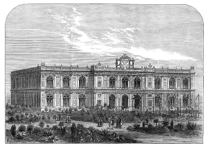 Peru Prints: The Peruvian Exhibition at Lima, 1872. Creator: Unknown