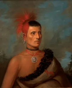 Inman Henry Prints: Pes-Ke-Le-Cha-Co, 1832-33. Creator: Henry Inman