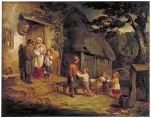 Cute Gallery: The Pet Lamb, c1813. Artist: William Collins