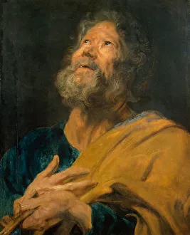 Peter the Apostle, 1617-1618. Artist: Anthony van Dyck