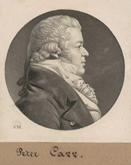 Peter Carr, 1808. Creator: Charles Balthazar Julien Fevret de Saint-Memin
