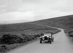 Moorland Collection: Peter Clarks HRG, winner of a silver award at the MCC Torquay Rally, July 1937