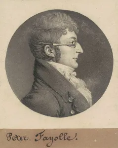 Eccentric Prints: Peter Fayolle, 1809. Creator: Charles Balthazar Julien Fevret de Saint-Memin