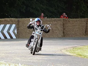 Goodwood Prints: Peter Fonda on Captain America Chopper, Goodwood Festival of Speed 2013