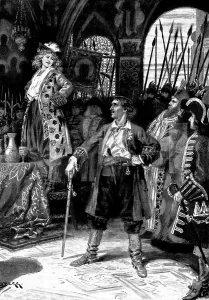 Terry Prints: 'Peter the Great, ' the new play at the Lyceum, 1898. Creator: Unknown