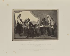 Tsars Family Prints: Peter the Greats First Interview with Catherine (Peter the Great sees Katherine for