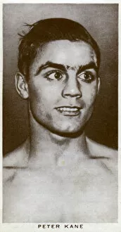 Peter Kane, British boxer, 1938