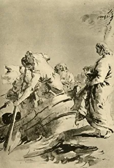Von Hadeln Prints: The Call to Peter, mid 18th century, (1928). Artist: Giovanni Battista Tiepolo