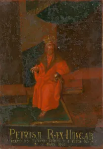 Bratislava Prints: Peter Orseolo, King of Hungary, First half of the 18th cent Creator: Anonymous