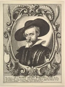 Rubens Collection: Peter Paul Rubens (Petrus Paulus Rubenius), 1625-77. Creator: Wenceslaus Hollar