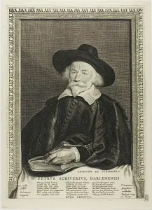 Cornelis Visscher Prints: Peter Scriverius, from Quatuor Personae, 1649. Creator: Cornelis de Visscher