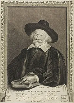 Cornelis Visscher Prints: Peter Scriverius, from Quatuor Personae, 1649. Creator: Cornelis de Visscher