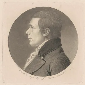 Linguist Prints: Peter Stephen DuPonceau, c. 1800. Creator: Charles Balthazar Julien Fé