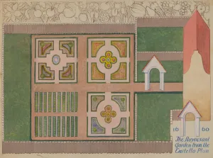 Peter Stuyvesant Garden, c. 1936. Creator: George Stonehill