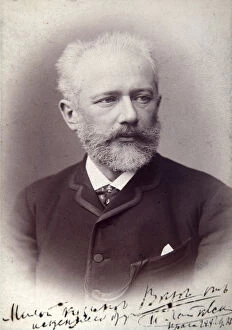 Images Dated 4th February 2010: Peter Tchaikovsky, Russian composer, 1888