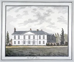 Fulham Prints: Peterborough House, Fulham, London, 1800
