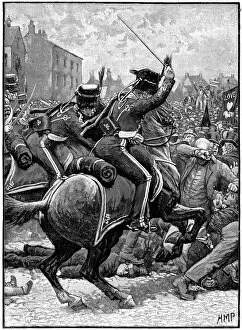 Peterloo Massacre, Manchester, 16 August 1819