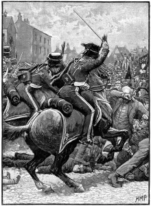 Repression Prints: Peterloo Massacre, Manchester, 16 August 1819