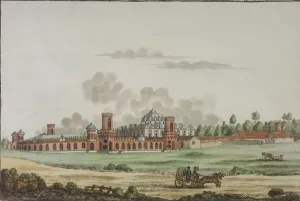 Friedrich 1765 1827 Prints: The Peters Palace in Moscow, Between 1792 and 1820