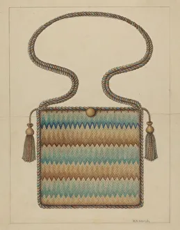 Petipoint Bag, c. 1937. Creator: Herbert Marsh