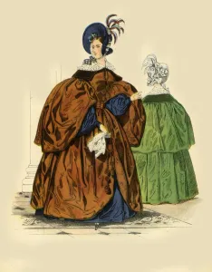 Penguin Prints: Petit Courrier des Dames, 1835, 1943. Creator: Unknown