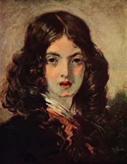 Charles Pierre Gallery: Petite Mendiante Rousse, c1843, (1939). Artist: Emile Isidore Deroy
