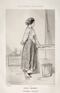 Paul Gavarni French Prints: Petite Servante. Creator: Paul Gavarni (French, 1804-1866)