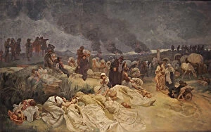 Images Dated 3rd April 2014: Petr Chelcicky at Vodnany (The cycle The Slav Epic). Artist: Mucha, Alfons Marie (1860-1939)