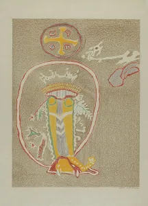 Petroglyph, 1935/1942. Creator: Lala Eve Rivol