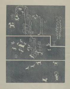Petroglyph, 1935/1942. Creator: Lala Eve Rivol