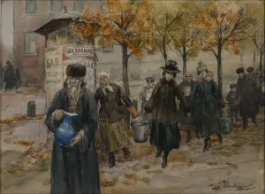 Petrograd Gallery: Petrograd without water, 1919